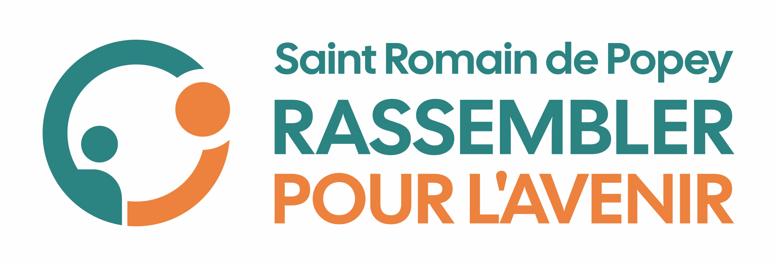 Logo de la liste - Saint Romain de Popey, rassembler pour l'avenir